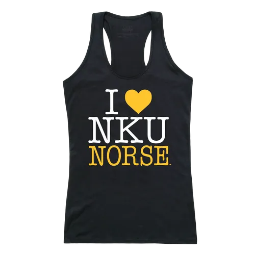 W Republic Women's I Love Tank Shirt Northern Kentucky Norse 532-356