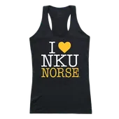 W Republic Women's I Love Tank Shirt Northern Kentucky Norse 532-356