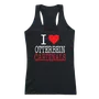 W Republic Women's I Love Tank Shirt Otterbein University Cardinals 532-361