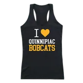 W Republic Women's I Love Tank Shirt Quinnipiac Bobcats 532-365