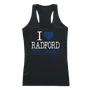 W Republic Women's I Love Tank Shirt Radford Highlanders 532-366