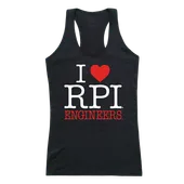 W Republic Women's I Love Tank Shirt Rensselaer Polytechnic Institute 532-367