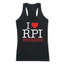 W Republic Women's I Love Tank Shirt Rensselaer Polytechnic Institute 532-367