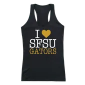 W Republic Women's I Love Tank Shirt San Francisco State Gators 532-376