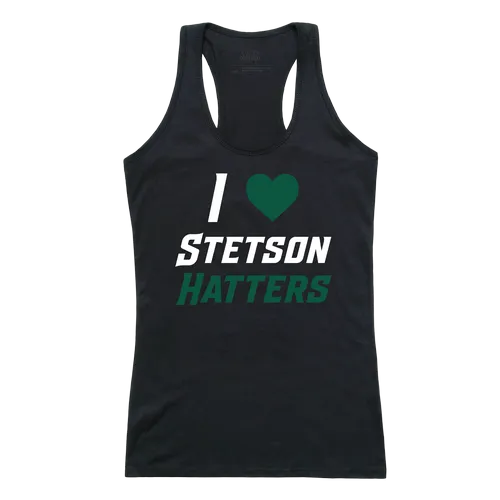 W Republic Women's I Love Tank Shirt Stetson University Hatters 532-387