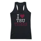 W Republic Women's I Love Tank Shirt Texas Southern Tigers 532-393