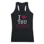 W Republic Women's I Love Tank Shirt Texas Southern Tigers 532-393