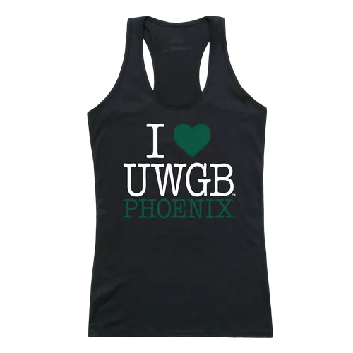 W Republic Women's I Love Tank Shirt Wisconsin Green Bay Phoenix 532-397