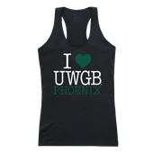 W Republic Women's I Love Tank Shirt Wisconsin Green Bay Phoenix 532-397