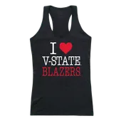 W Republic Women's I Love Tank Shirt Valdosta State Blazers 532-398