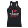 W Republic Women's I Love Tank Shirt Western Oregon Wolves 532-406