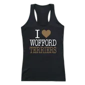 W Republic Women's I Love Tank Shirt Wofford Terriers 532-415