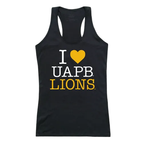 W Republic Women's I Love Tank Shirt University Of Arkansas At Pine Bluff 532-418