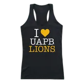 W Republic Women's I Love Tank Shirt University Of Arkansas At Pine Bluff 532-418