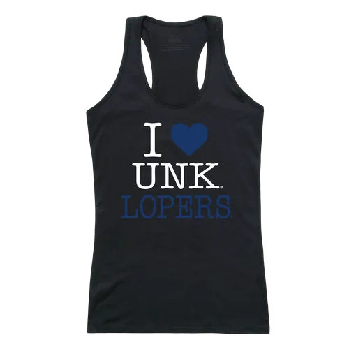 W Republic Women's I Love Tank Shirt Nebraska–Kearney Lopers 532-425