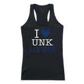 W Republic Women's I Love Tank Shirt Nebraska–Kearney Lopers 532-425