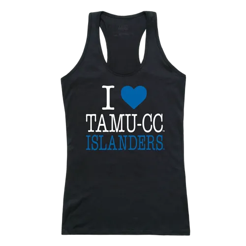 W Republic Women's I Love Tank Shirt Texas A&M Corpus Christi Islanders 532-430