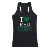 W Republic Women's I Love Tank Shirt Kentucky State University Thorobreds 532-432