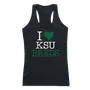 W Republic Women's I Love Tank Shirt Kentucky State University Thorobreds 532-432