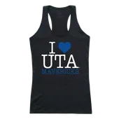 W Republic Women's I Love Tank Shirt Texas-Arlington Mavericks 532-433