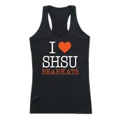 W Republic Women's I Love Tank Shirt Sam Houston State Bearkats 532-441