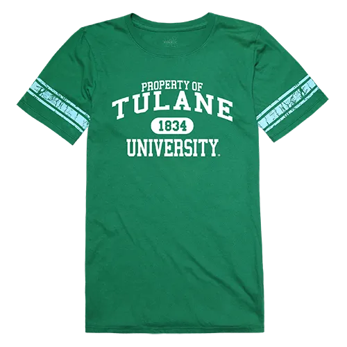 W Republic Women's Property Shirt Tulane Green Wave 533-198