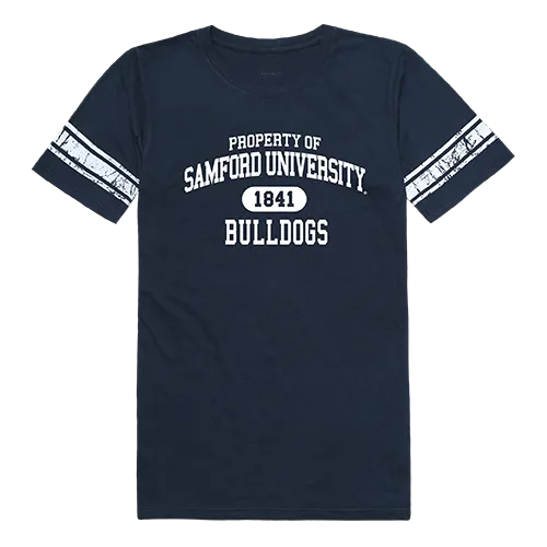 W Republic Women's Property Shirt Samford University Bulldogs 533-375