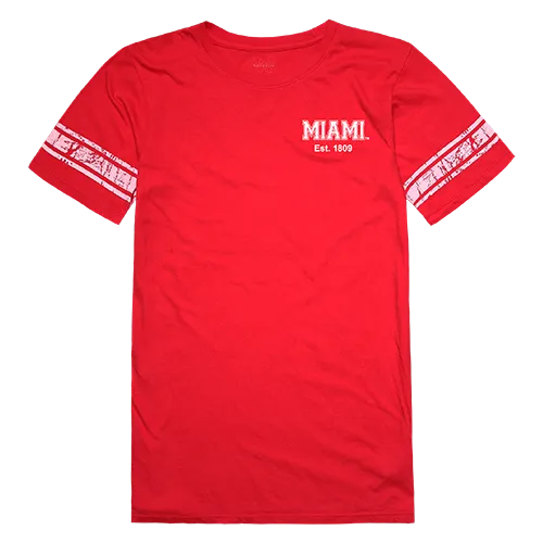 W Republic Women's Practice Shirt Miami Of Ohio Redhawks 534-131