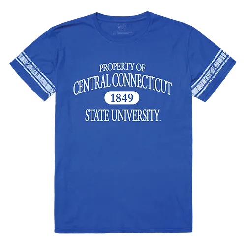 W Republic Property Tee Shirt Central Connecticut State University Blue Devils 535-113