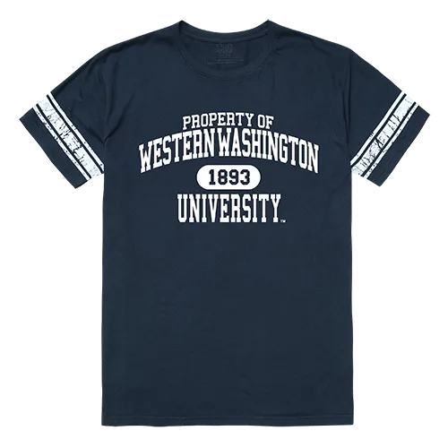 W Republic Property Tee Shirt Western Washington Vikings 535-252