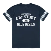 W Republic Property Tee Shirt Wisconsin Stout Blue Devils 535-413