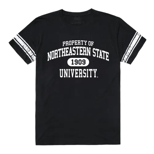 W Republic Property Tee Shirt Northeastern State University Riverhawks 535-426