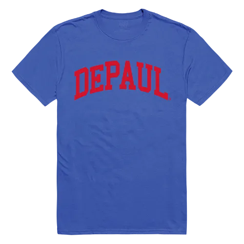 W Republic College Tee Shirt Depaul Blue Demons 537-121