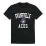 W Republic Arch Tee Shirt University Of Evansville Purple Aces 539-424