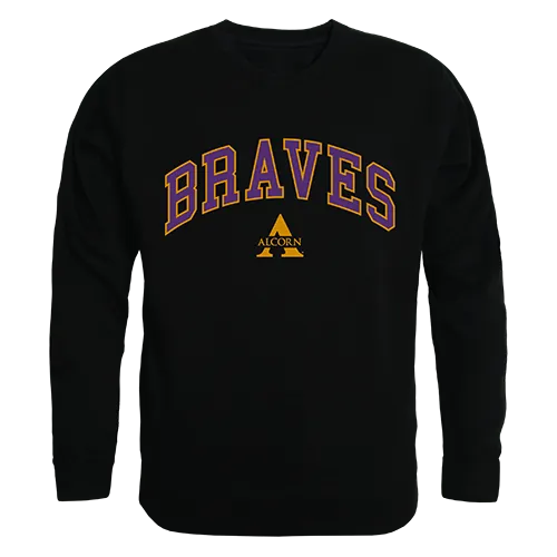 W Republic Campus Crewneck Sweatshirt Alcorn State Bravehawks 541-261