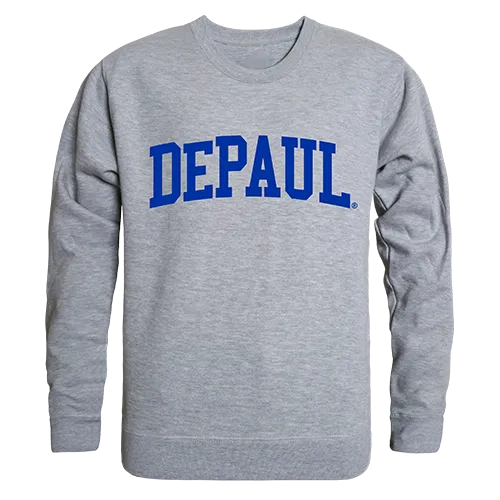 W Republic Game Day Crewneck Sweatshirt Depaul Blue Demons 543-121