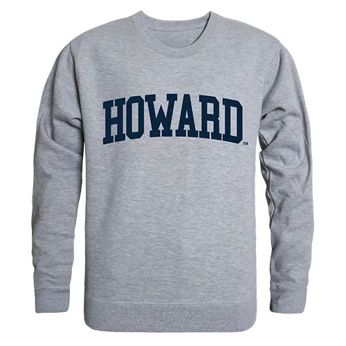 W Republic Game Day Crewneck Sweatshirt Howard Bison 543-171