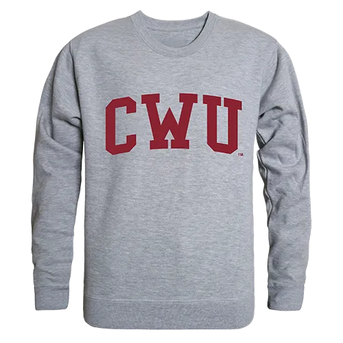 W Republic Game Day Crewneck Sweatshirt Central Washington Wildcats 543-213