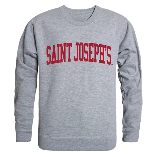 W Republic Game Day Crewneck Sweatshirt Saint Joseph's University Hawks 543-232