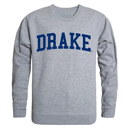 W Republic Game Day Crewneck Sweatshirt Drake University Bulldogs 543-292