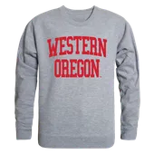 W Republic Game Day Crewneck Sweatshirt Western Oregon Wolves 543-406