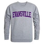 W Republic Game Day Crewneck Sweatshirt University Of Evansville Purple Aces 543-424