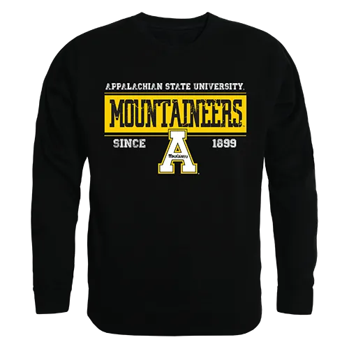 W Republic Established Crewneck Sweatshirt Appalachian State Mountaineers 544-104