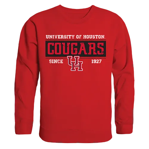 W Republic Established Crewneck Sweatshirt Houston Cougars 544-123