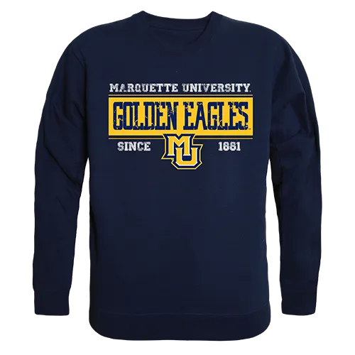 W Republic Established Crewneck Sweatshirt Marquette Golden Eagles 544-130