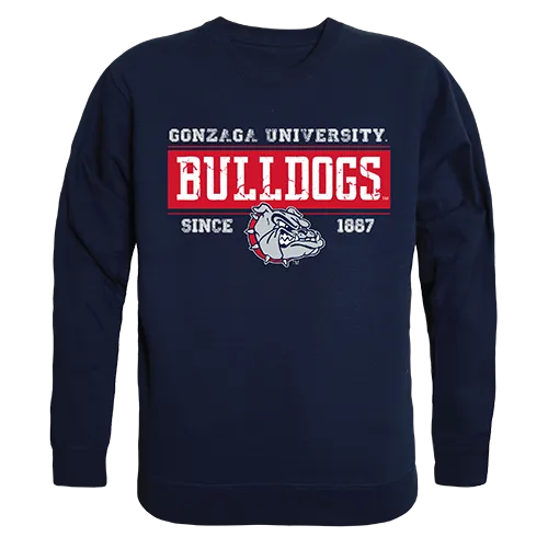 W Republic Established Crewneck Sweatshirt Gonzaga Bulldogs 544-187