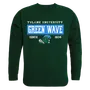 W Republic Established Crewneck Sweatshirt Tulane Green Wave 544-198