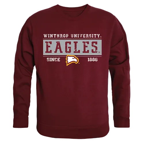 W Republic Established Crewneck Sweatshirt Winthrop Eagles 544-255