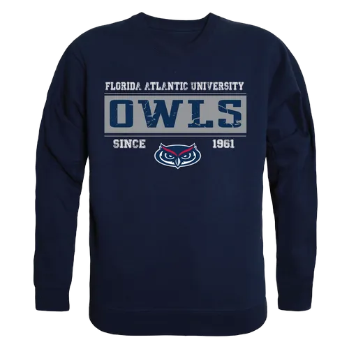 W Republic Established Crewneck Sweatshirt Florida Atlantic Owls 544-302