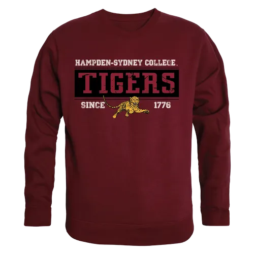 W Republic Established Crewneck Sweatshirt Hampden Sydney Tigers 544-309